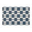 Checkered Grey Indoor and Outdoor Area Rug-953600497