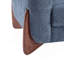 Canapé 82 pouces Boucle Sherpa - Bleu marine-1110600857