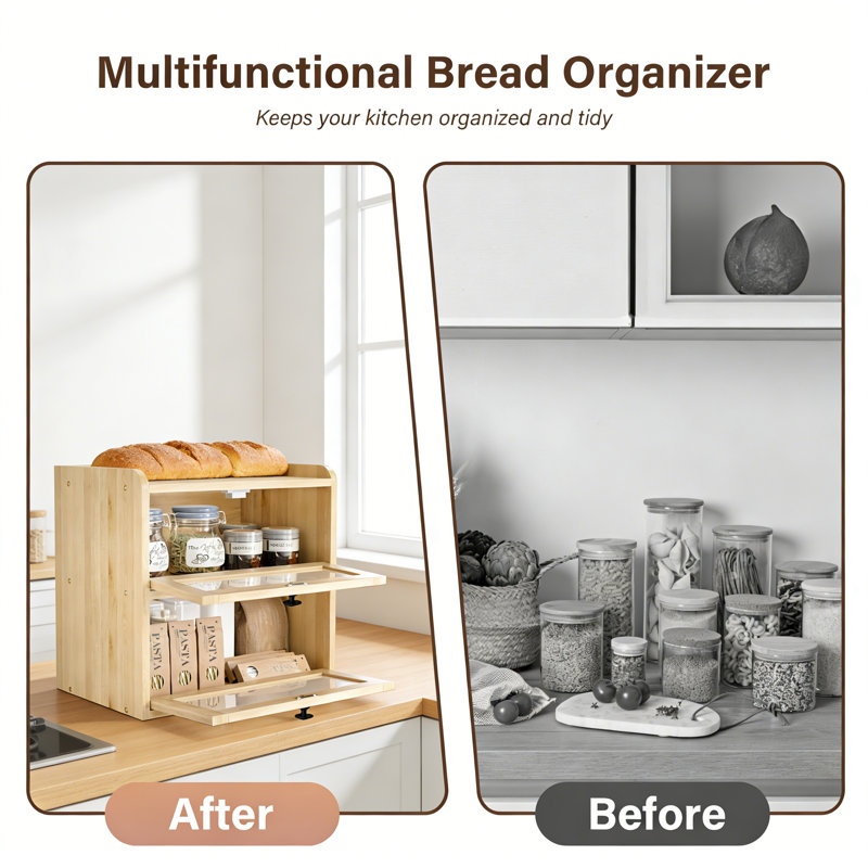 Wood Food Storage Container