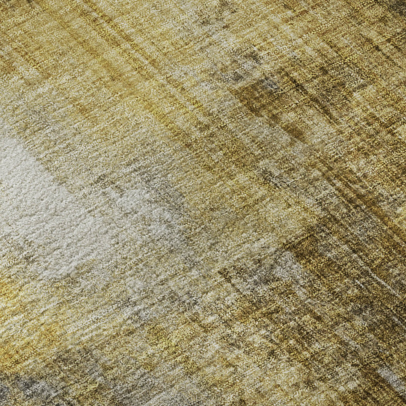 Premium Machine Washable Bucz AMF1759 Modern Rug, Rectangle 10' x 14'