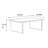 Cherry wood Minimalist Coffee Table-105898920
