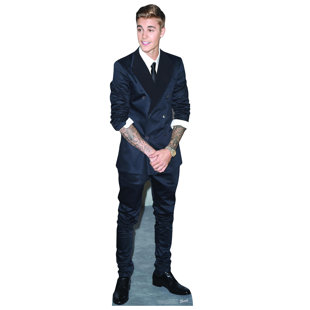 Justin Bieber Suit Cardboard Standup