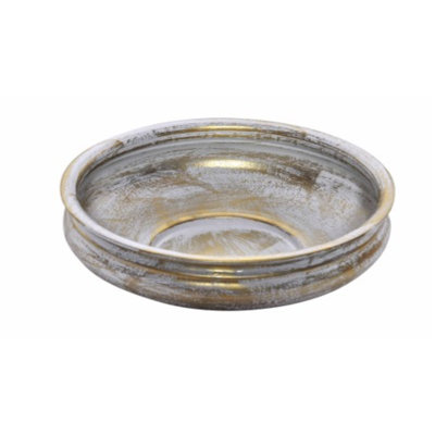 Bol décoratif en aluminium