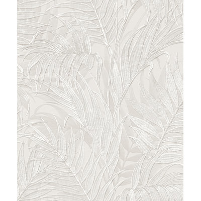 Échantillon de papier peint brodé Palm