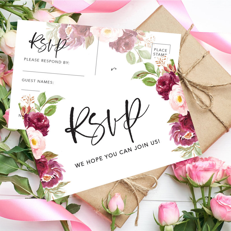 Papier cartonné Roses