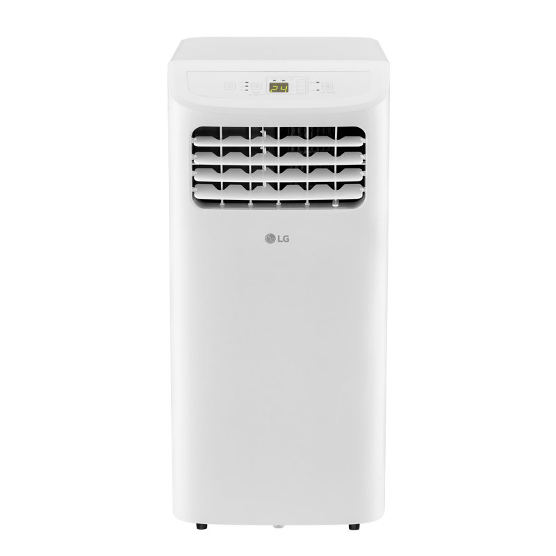 White 5000 BTU Portable Air Conditioner with Remote