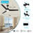 52 Inch Black Ceiling Fan With Light