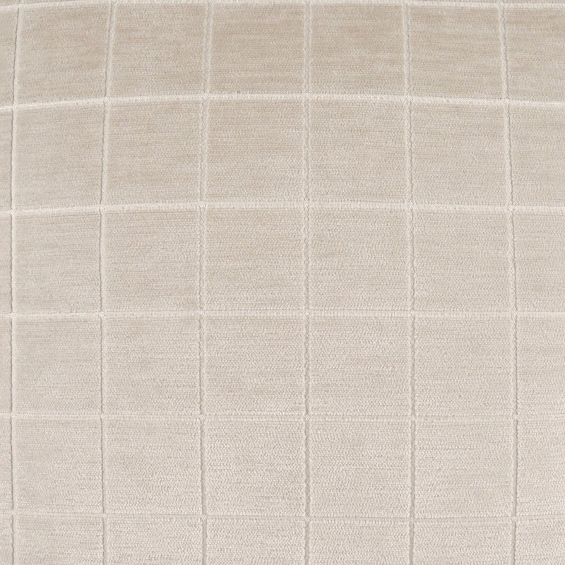Camden Check Square Pillow Cover & Insert, Linen