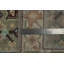 Tapis traditionnel indien à motif géométrique 3 x 6