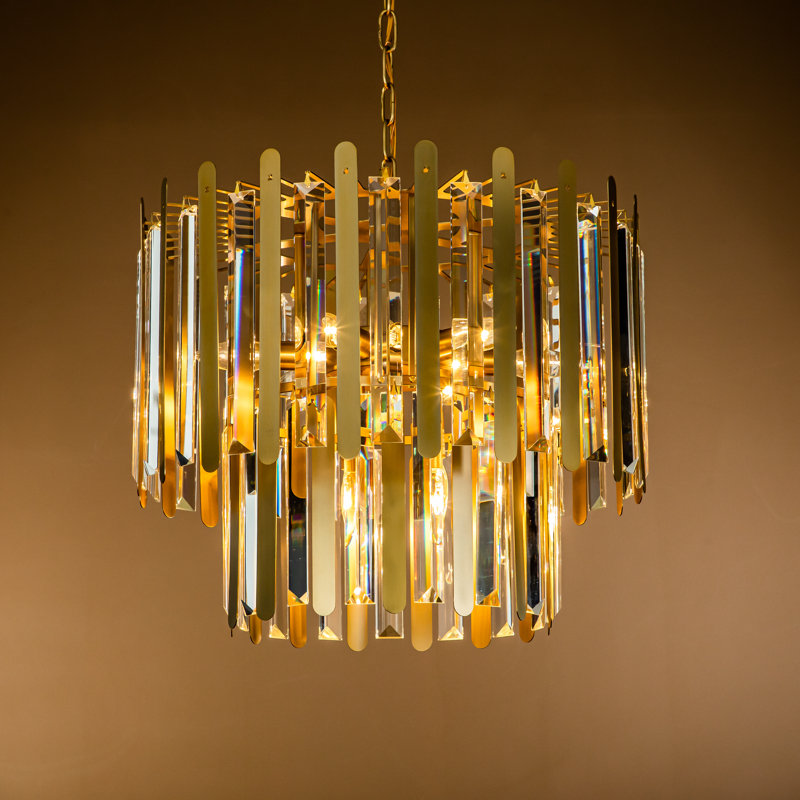 Lustre empire unique à 10 lumières Fizza Unique