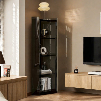 Armoire d'angle en acrylique