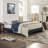 Loryn Bed Frame with Round Splayed Legs-1515430140-1515430141