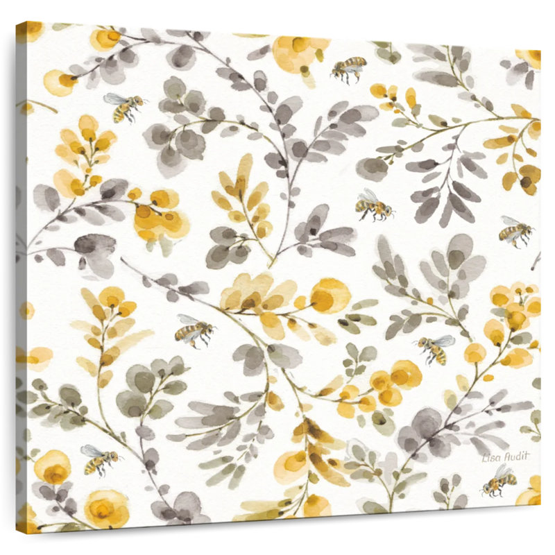 Kerner Fields Of Gold Pattern II, 10" H x 10" W
