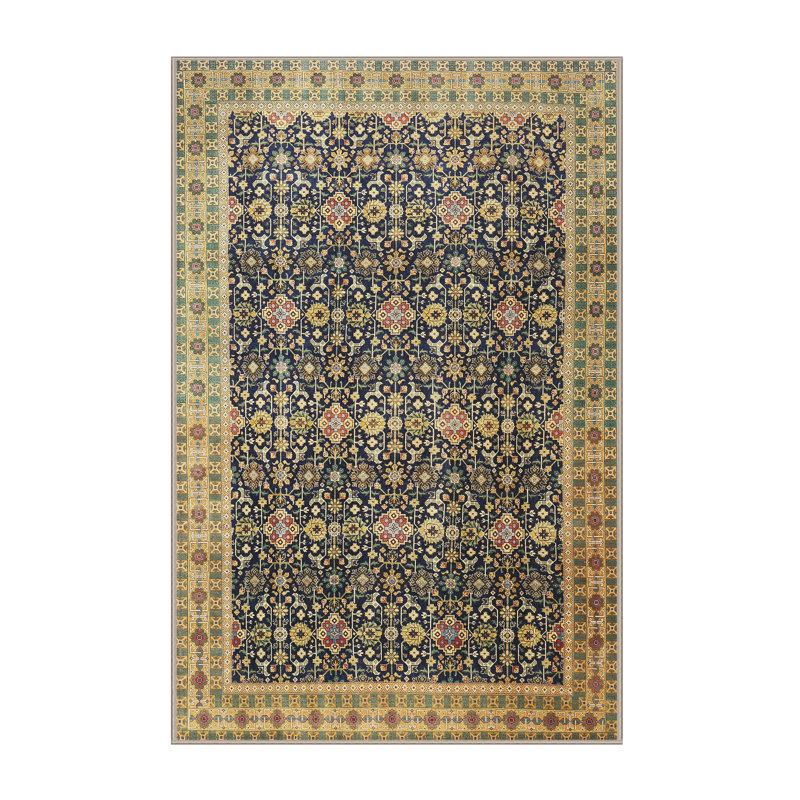Oriental Indoor Rug, Rectangle 7' x 9'