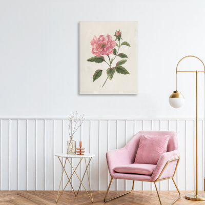 Toile Rosie Rose Flower Blossom, design par Nan