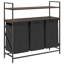 Laundry Basket 3 Compartments With Shelves