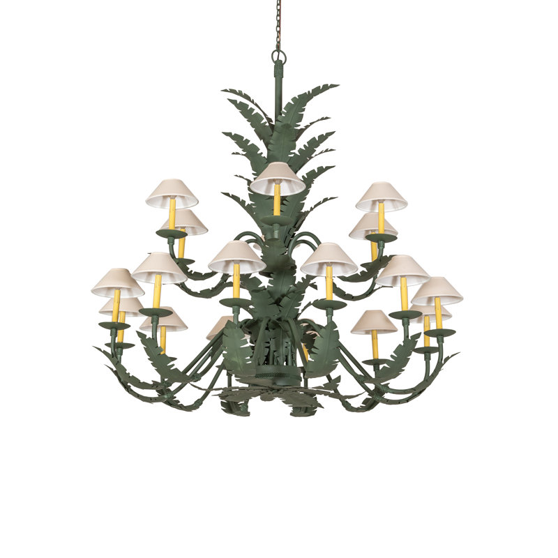 60" Wide Tiki Chandelier