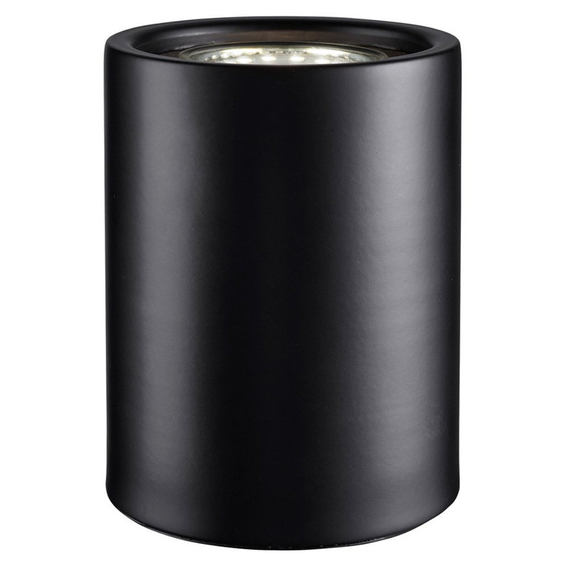 Iminzat Small and Contemporary LED Table/Floor Lamp Uplighter, Black