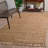 Cape Cod 871 Hand Woven Jute/Cotton Geometric Rug in Gold/Natural-108598629