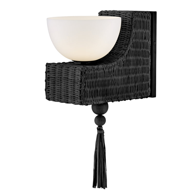 Thalia 1 - Light Bath Sconce by Lisa McDennon, Black