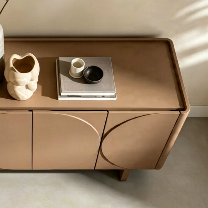 Buffet simple et pratique, Brun