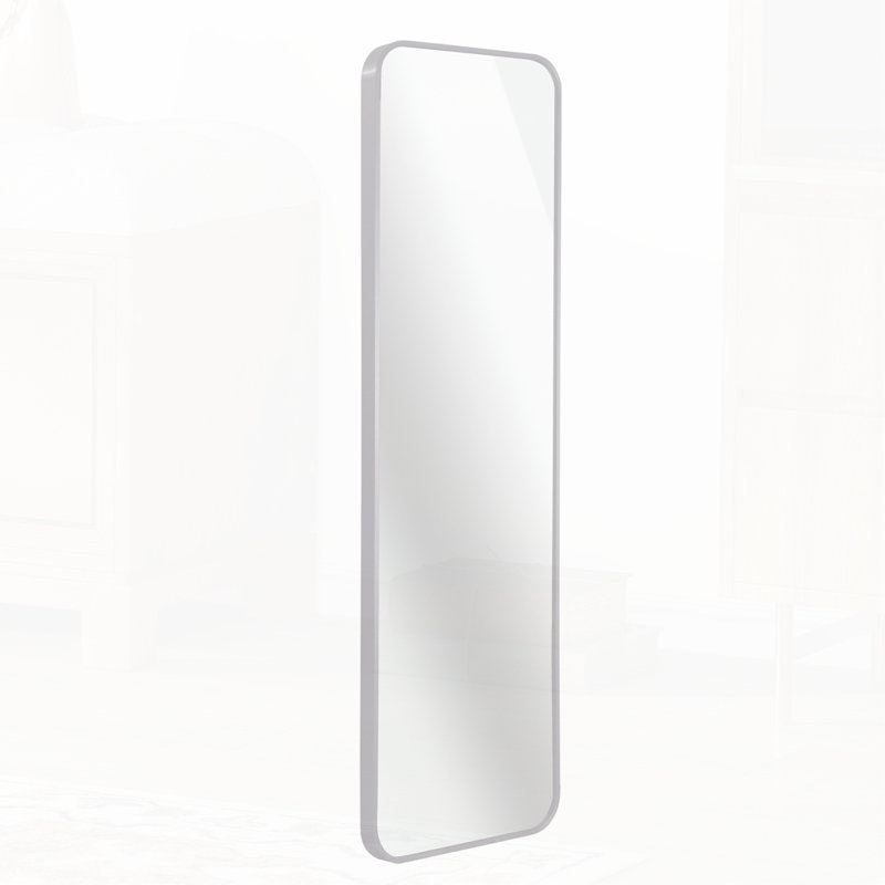 Miroir de porte rectangulaire, Argent argent