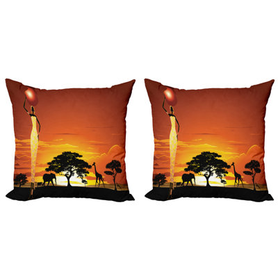 Reversible Pillow Cover