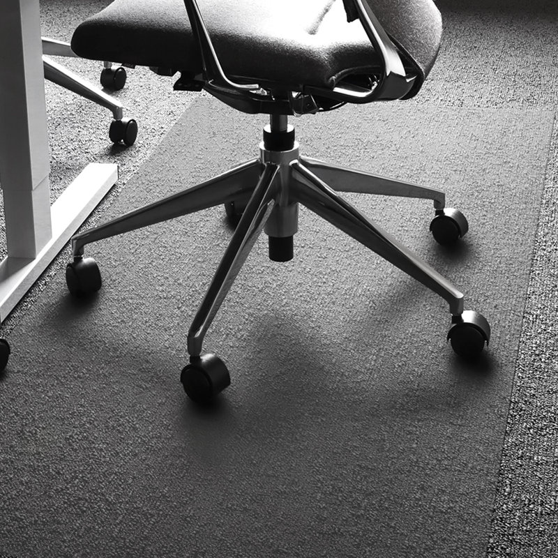 Advantagemat Vinyl Rectangular Chair Mat for Carpets up to 1/4" - 48" x 79", 48" x 79"