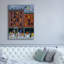  «Halloween In The City» par JL Munro, art mural sur toile, 40 po x 54 po