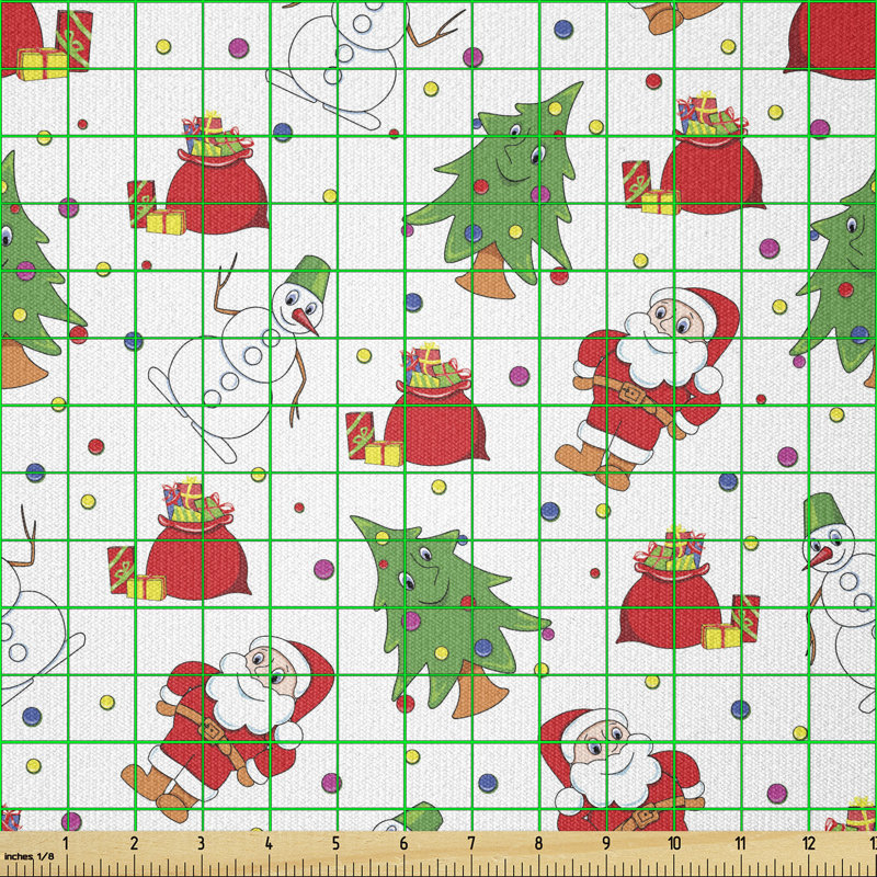 Armes Santa Claus Tree Multi-Purpose Fabric