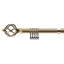 Abeer Adjustable 2cm Single Curtain Pole-1111419085-1111419086
