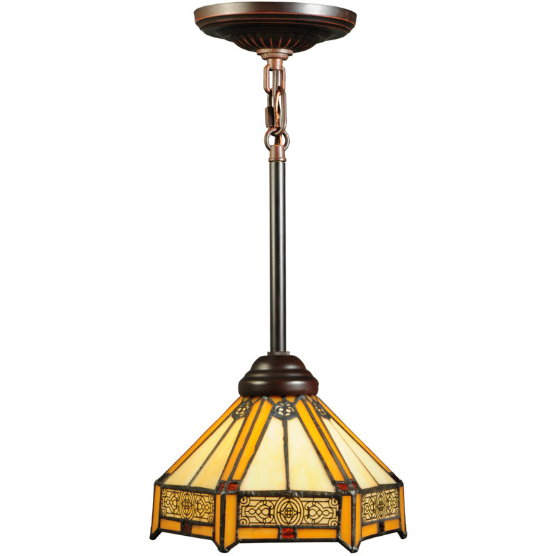 1 - Light Mahogany Bronze Unique/Statement Pendant