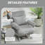 78cm Wide Straight Sleeper with Cushions-136056485
