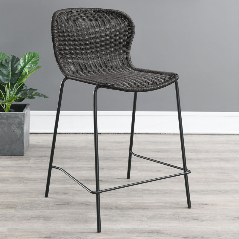 Ensemble de 2 chaises de comptoir Mckinley