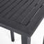 Minimalist Wood Bar Table - Dark Grey, Outdoor Fun, 40" Height In Setting, 41" Tall