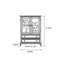 Armoire de rangement simple pour le salon