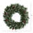 Faux Lighted Pine 24'' Wreath