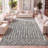 Ziri Moroccan Geometric Gray/Cream Rug-398792755