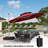 Sharayne 144'' Cantilever Umbrella with Crank Lift Counter Weights with Base in Ground-318389940