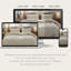 Ensemble de 2 taies d'oreiller 100% lin 100% lin français brodé-115607242-115607244