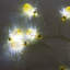 Guirlande lumineuse à DEL en forme de treillis ajourée à DEL-1030354229