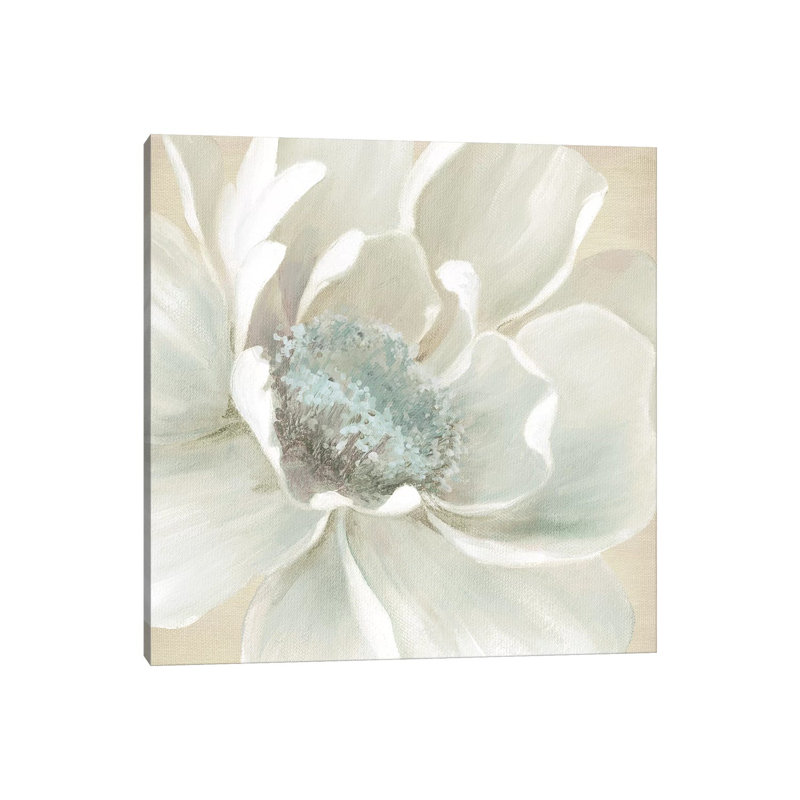 «Winter Blooms I» par Carol Robinson, reproduction, H 37 po x l 37 po x P 1,5 po, Toile tendue