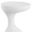 Boracay 19.75" Modern Minimalist Indoor/Outdoor Resin Drink Table-115952250