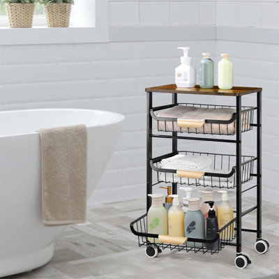 26.38 in. H x 16.89 in. W Utility Cart