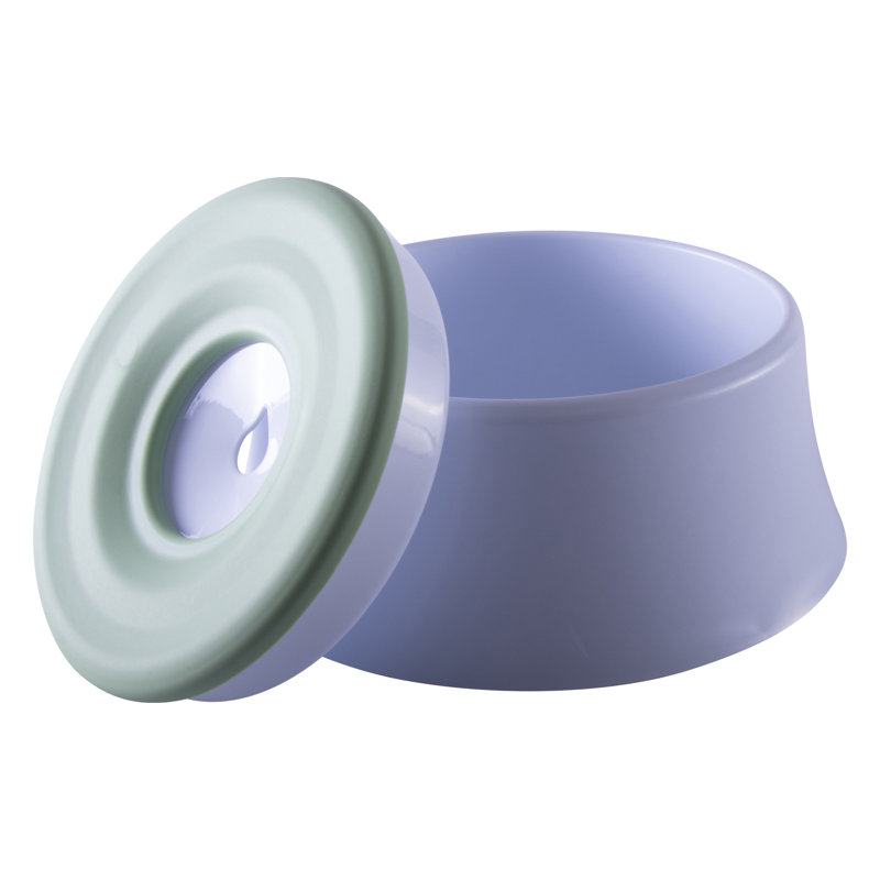 Bol flottant anti-déversement Pet Life Pet Pud-Guard, Vert