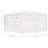 vidaXL Party Tent White Polyethylene 13.1 x 13.1 ft-74878504