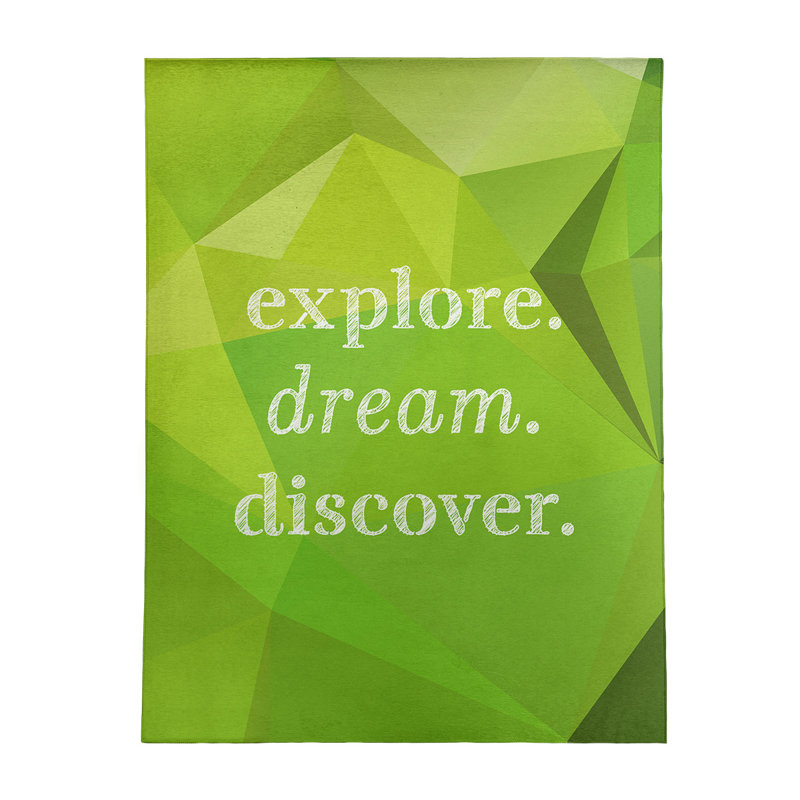 Tapis en poly-chenille discover rêve discover, Rectangle 5 pi x 7 pi