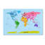 «World Map for Kids», art sur toile-31106486