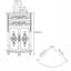 Armoire de coin multifonctionnelle de style américain-108224606
