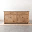 Buffet rectangulaire en bois massif 62,99 "brun